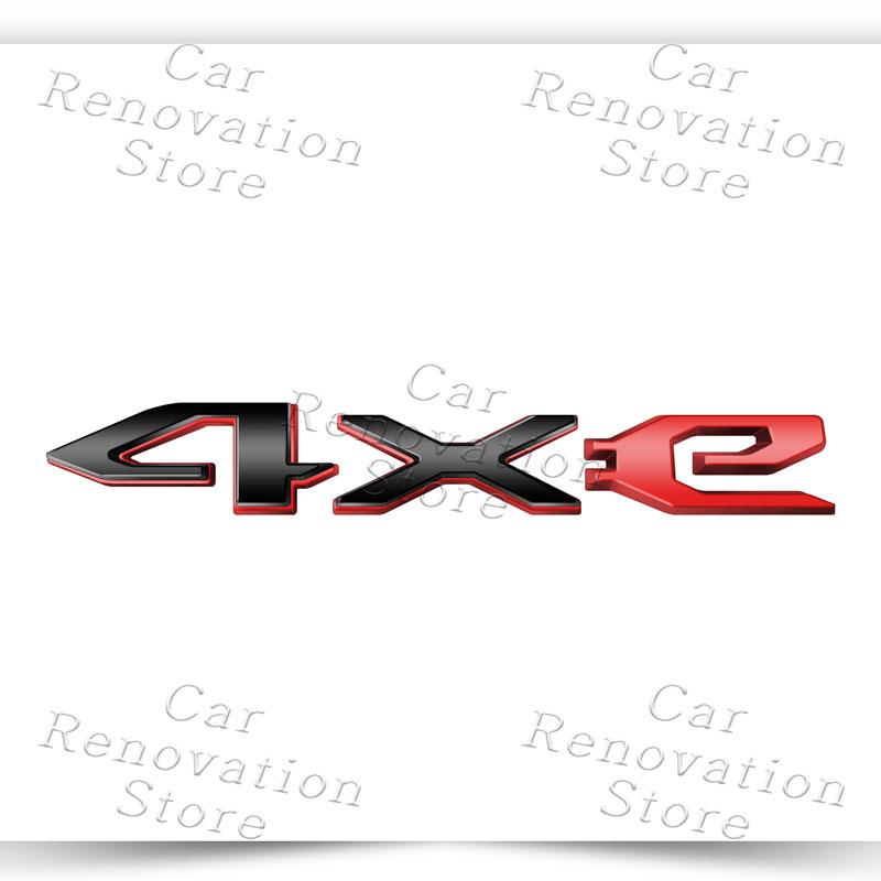 Autocollant Insigne de Coffre Arrière Style Carbone 3D en Plastique ABS pour Jeep 4xe Logo Grand Cherokee Wrangler Compass Décor po1