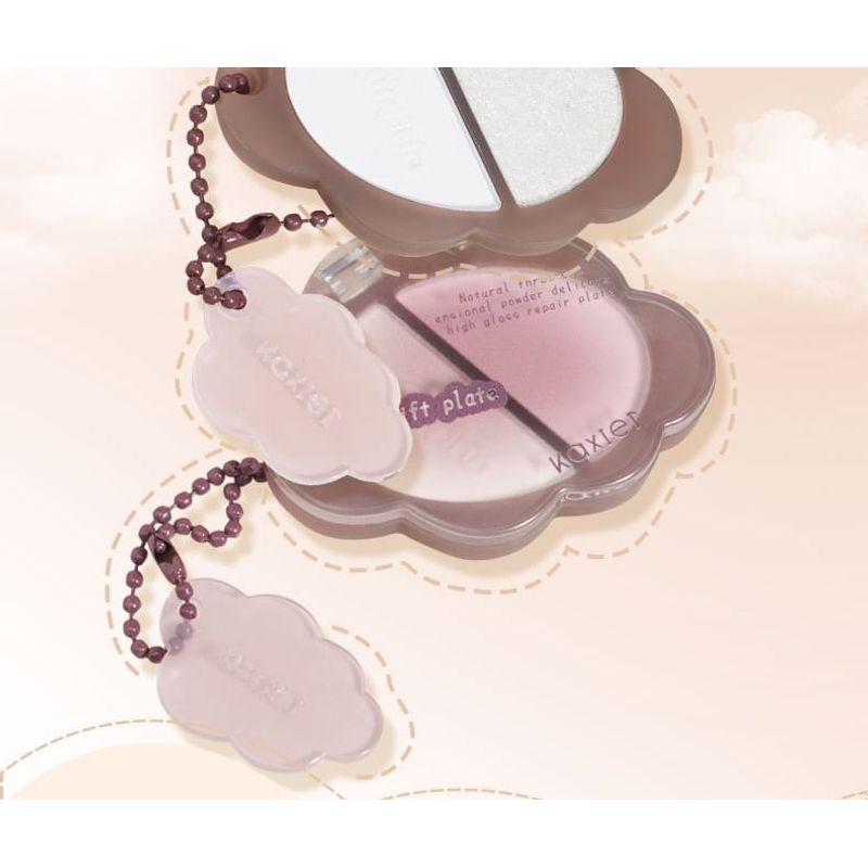 Kaxier - Cloud Keychain Highlighter Palette - 6 Colors