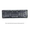 Suitable for Rearview Mirror Dashcam Modification, Special Backplate Bracket, Snap-On Type, No-Hole, Milirenwoyou Replacement