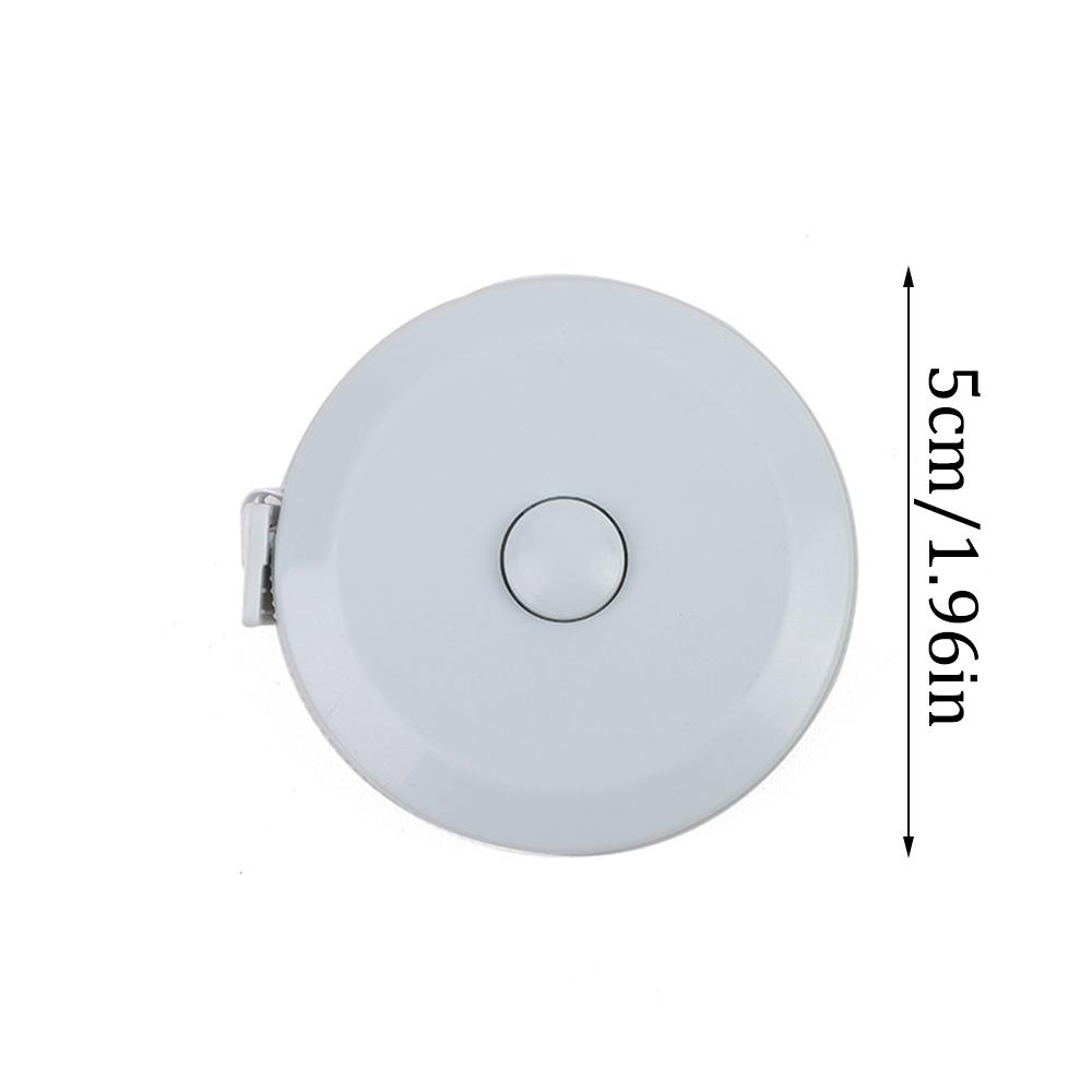1PC/15PCS 1.5m Small Tape Measure Portable Student Soft Leather Three Measurement Clothes Automatic Recycling