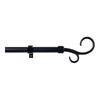 Stor Planet-Stor Planet Extendable Curtain Rod Black (110cm)