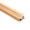0.5m/1m 45 Degree Oblique Lighting LED Aluminum Profile Cabinet Recessed Hidden Linear Strip Light Closet Shelf Layer Bar Lamp