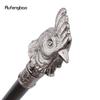 Silver Chicken Rooster Head Animal Fashion Walking Stick Decorative Cospaly Vintage Party Fashionable Walking Cane Crosier 93cm