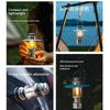 Portable Rechargeable LED Camping Lantern 3 Adjustable Brightness Modes Waterproof 10H Runtime with Metal Hook