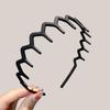 New Simple Black Head Hoop Bands Tooth Headband For Women Retro Hairbands Hair Hoop Headwear Ladies Korean Hair Accessories