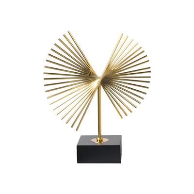 Elegant Metal Eagle Sculpture for Home Decor