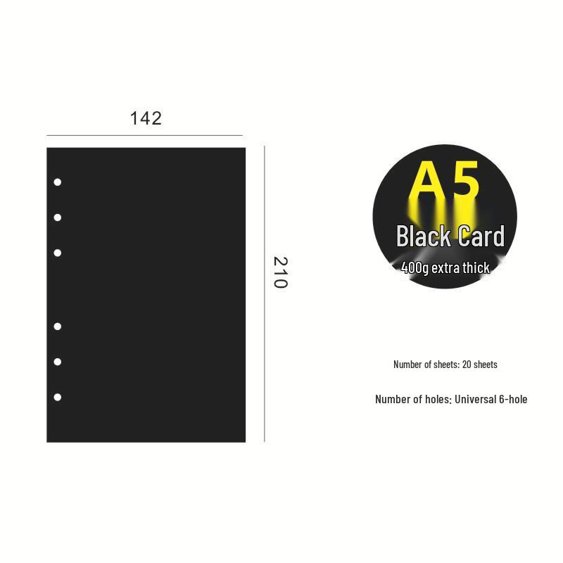 7-inch A6 B5 Loose-leaf Notebook A5 Notepad Replacement Pages
