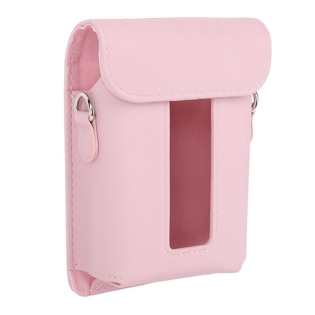Carrying Case for Link 3 PU Smartphone Printer Protective Case Cover Storage Bag with Shoulder Strap for Travel