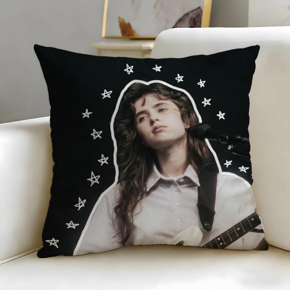 popular singer Clairo Cushion Cover Soft & Easy-Wash Pillow Case – Versatile for Couch, Bed, Travel and Office