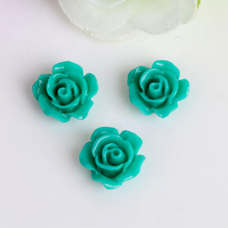 10PCS Vintage Flatbacks Cabochon Rose Flower Resin Lucite Cameo 10MM NVGCA 10PCS Vintage Flatbacks Cabochon Rose Flower Resin Lucite Cameo 10MM NVGCA