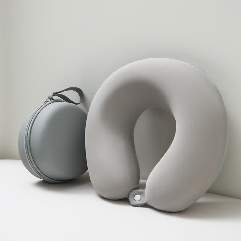 U-shaped Neck Pillow with Storage Case
