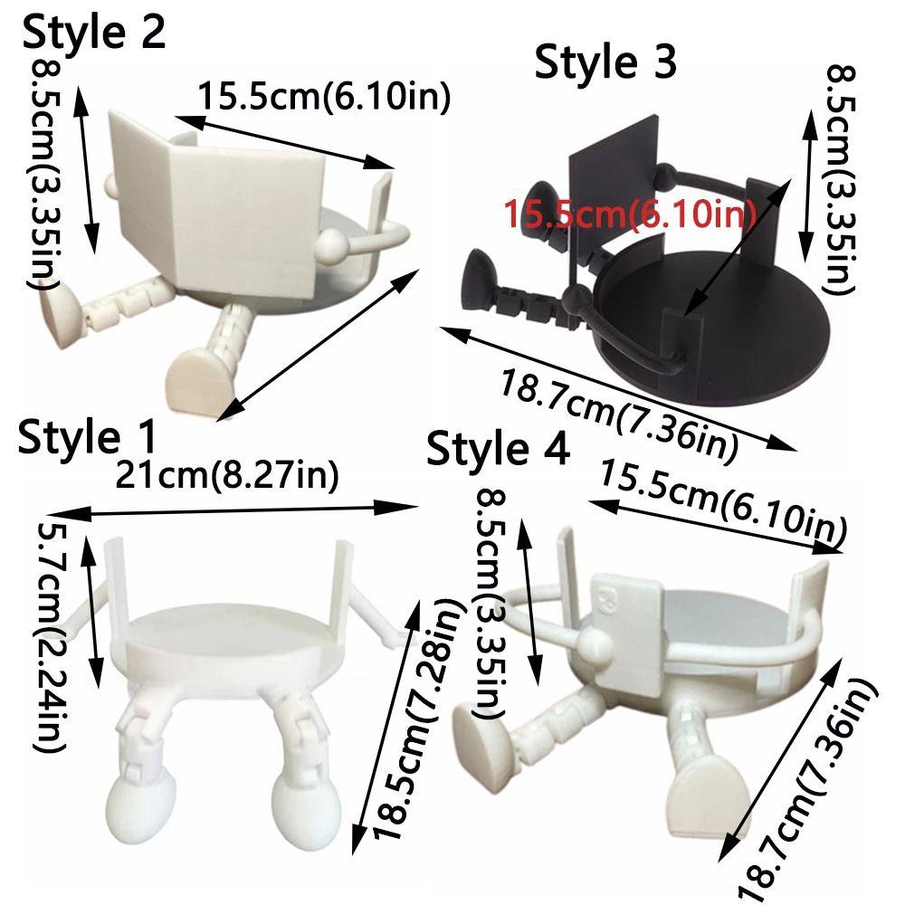 Reusable 3D Printed Tissue Holder Creative Towel Roll Rack  Bathroom Accessory