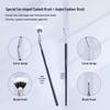 Custom Curved Ultra-Fine Comb Brush for Eyebrows and Sunflower Lashes