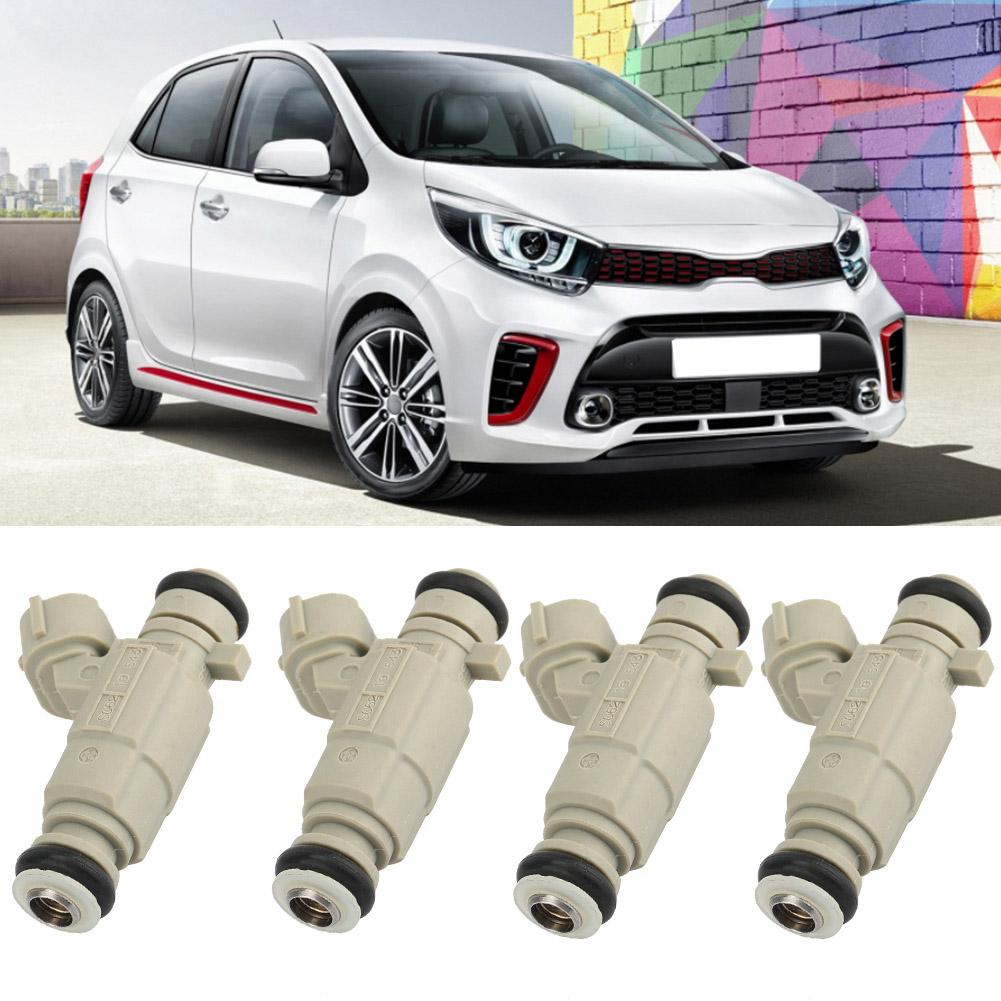 3531004000 4Pcs Fuel Injector Nozzles for Hyundai I10 2016 Kia Picanto Mk2 1.0L