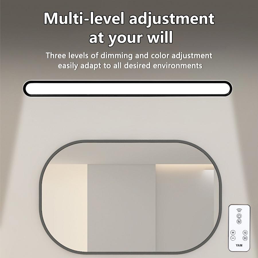 Remote Desk Lamp Magnetic Hanging Table Lamp Stepless Dimming Night Light USB Rechargeable Learning Lighting LED Reading Light