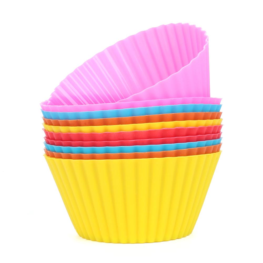 Reusable Silicone Cake Cup Muffin Cases Baking Cupcake Mold Liner Pastry Tools Reusable Silicone Cake Cup Muffin Cases Baking Cupcake Mold Liner Pastry Tools