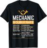 Mechanic Hourly Rate Funny Labor Rates Men Women  Boys Gift Unisex T-Shirt