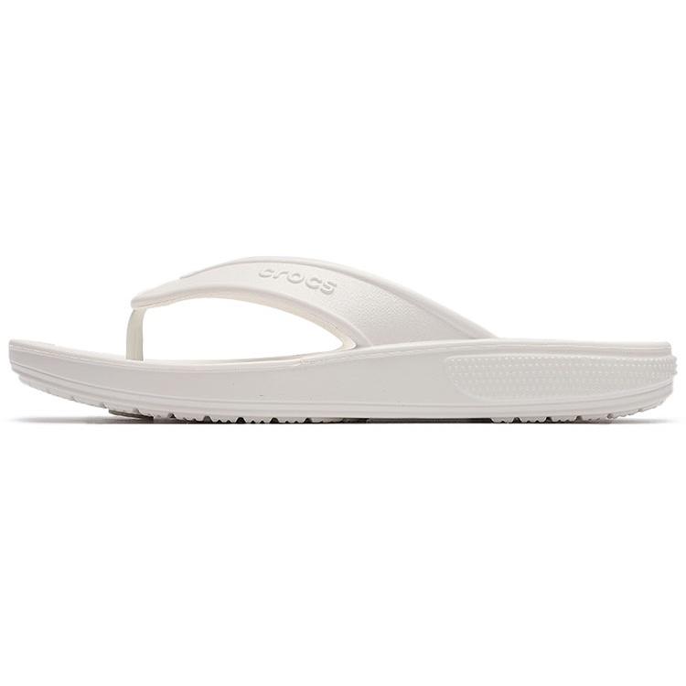 Crocs Kadee Summer Flip-Flops White Unisex Men s 206119-100 EU 43-44