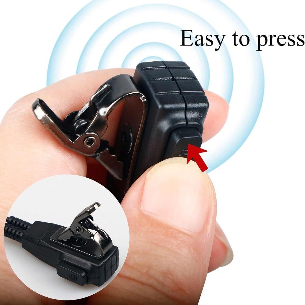 2 Pin Connector Acoustic Tube Earpiece Acoustic Tube Design PTT Headset  Walkie Talkies Supplies