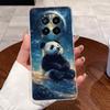 Jelly Casing For Realme GT5 Pro (240W) Funda Capa Clear Silicone Soft TPU Back Cover Cute Cat Rabbit Heart Protective Case Coque