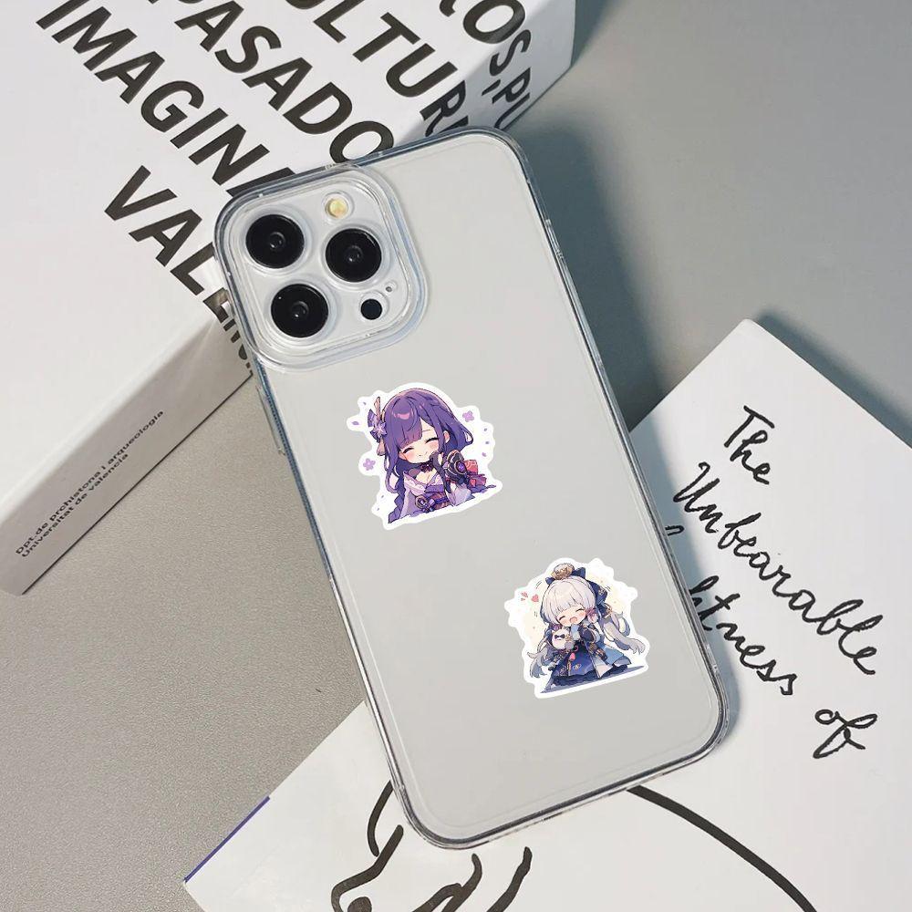 Стикеры Геншин Импакт Genshin Impact стикерпак наклейки набор наклейок 100 шт