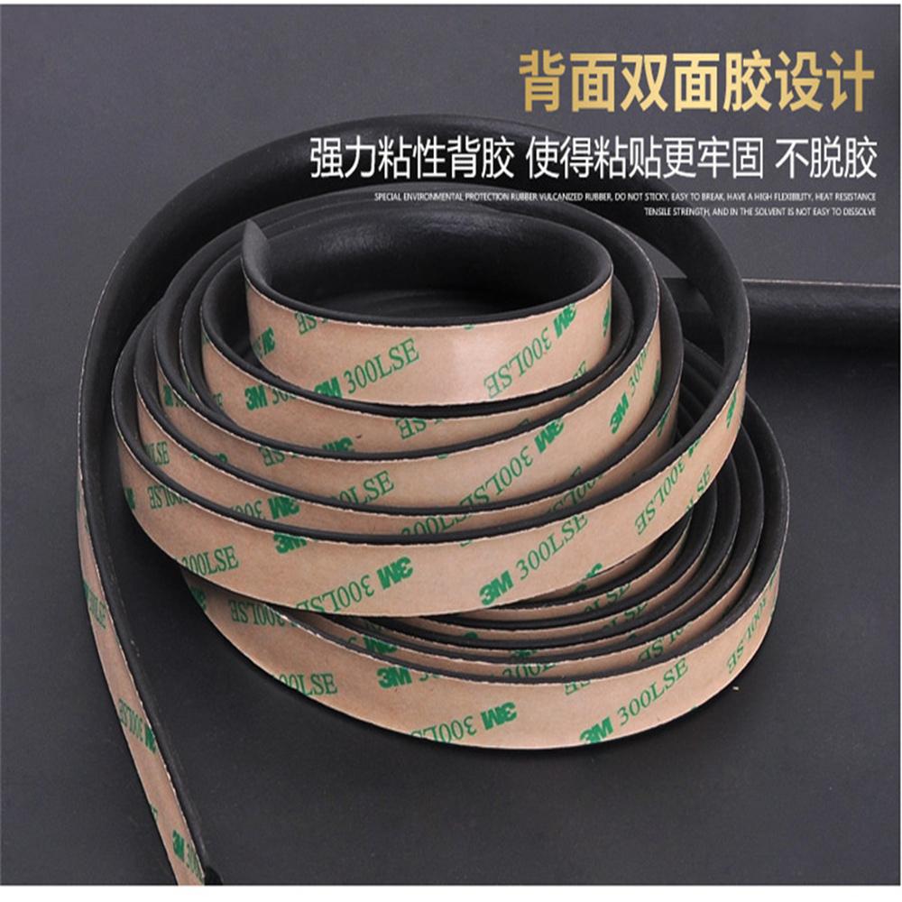Car Sunroof Windshield Sealing Strips Trim Moulding Soundproof EPDM Rubber Seal