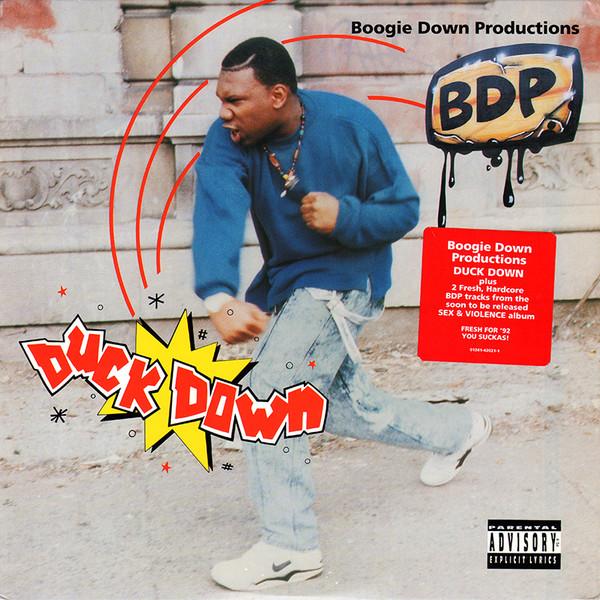 12inch Record BOOGIE DOWN PRODUCTIONS - Duck Down 01241420211 Jive 1992 US Rap & Hip-Hop/R&B Used