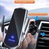 15W Q3 Autotelefonhalterung Lüftungsschlitz-Telefonhalterung Smart-Sensor Autohandyhalterung Schnellladung Selbstklemmend für iPhone Android
