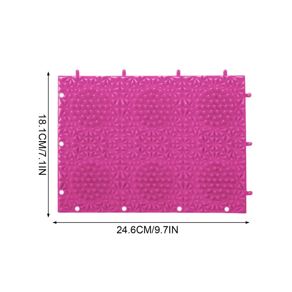 

Cat Scratch Pad Itchy Skin Relief Toy Carpet 9.7x7.1inch Massage Cat Scratching Pads For Grinding Claws Stress Floor Enrichment