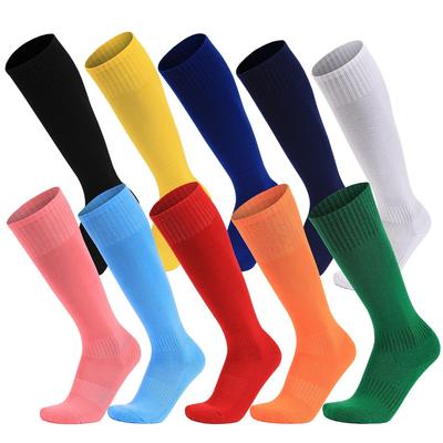 Men's and Children's Non-Slip Sweat-Wicking Football Socks – Thick, Towel-Bottom, High-Performance Sports Socks