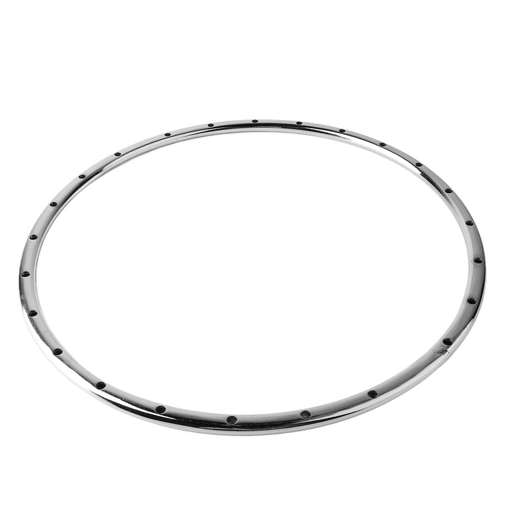 Banjo Spannreifen Metall Feines Aussehen Leichtgewichtiger Banjo-Reifen mit Loch 30cm