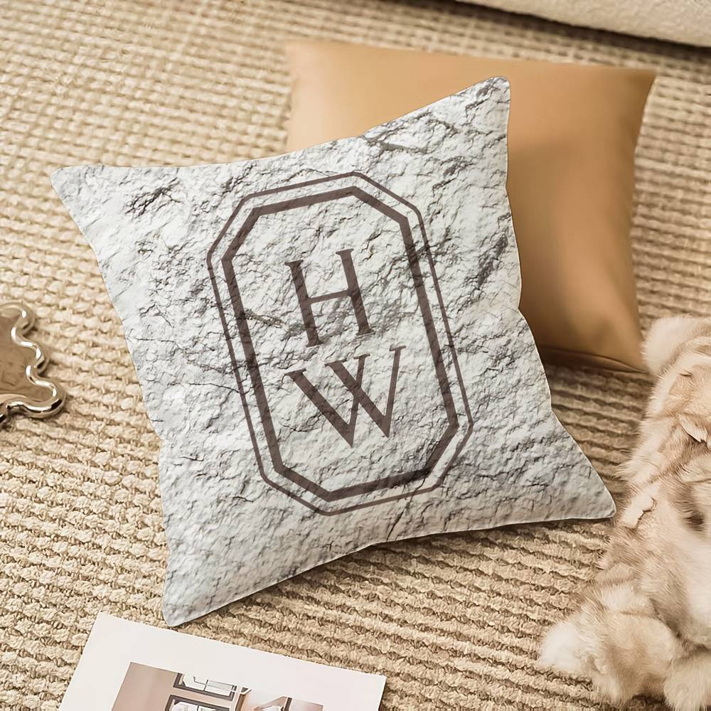 H-Harry W-Winston Pillow Case Anti-dustmite Invisible zipper Sofa Bed