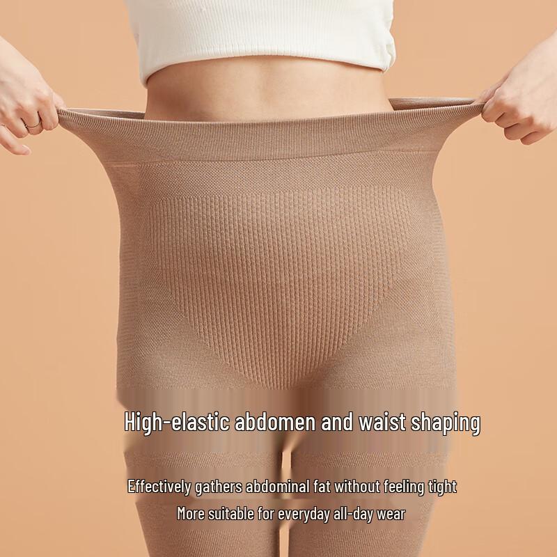 Xue Zhong Fei Women's Mid-High Waist Thermal Wool Blend Leggings