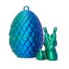 Portable 3D Printed Dragon in Eggs Pendant Unique Crystal Dragon Lightweight and Stylish Articulated Figure Decoration