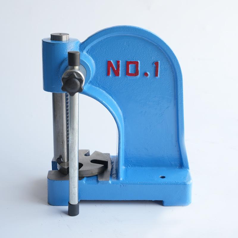1 Ton Precision Manual Cylinder Press for Bearing Assembly