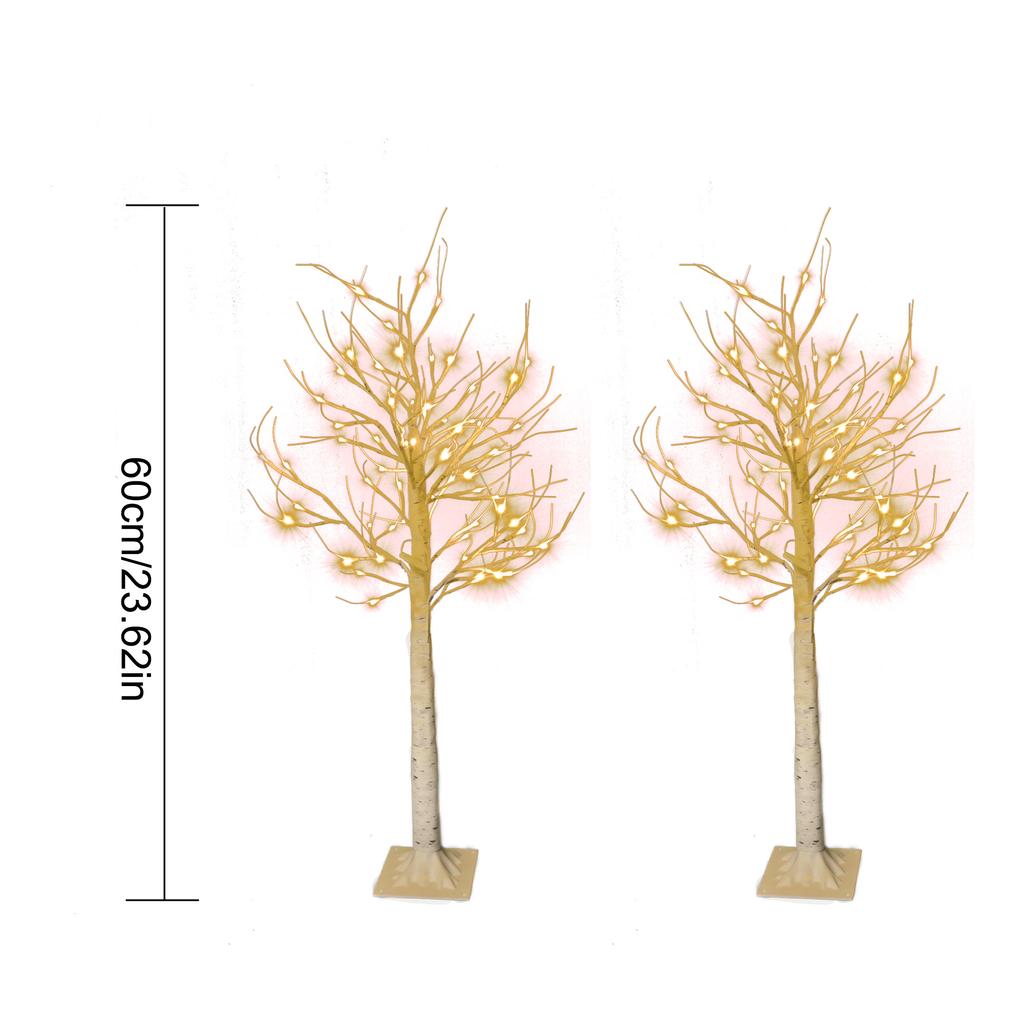 Lighted Birch Tree Decoration with APP Control 18 Modes to Choose Design for Christmas Wedding Home Decoration