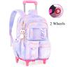 School Rolling backpack Bags school wheeled backpack for girls  kids School trolley bag for girls school bag wheels for girls