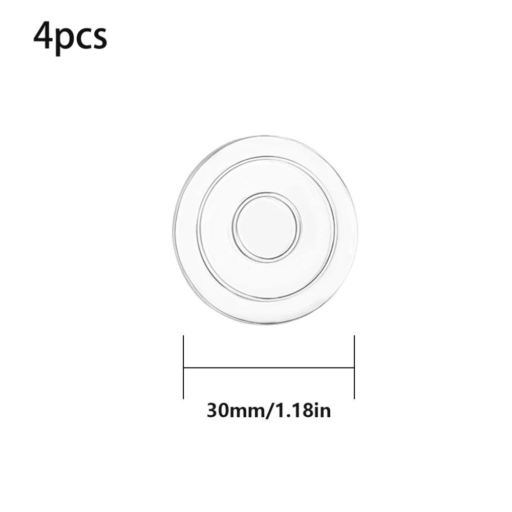 4pcs Shock-Absorbent Ccutting board feet Self Adhesive Feet Pad Portable Silicone Pads  Appliances