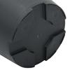 Plant Pots 6 Pcs Black Ø 15 X 12 Cm Plastic