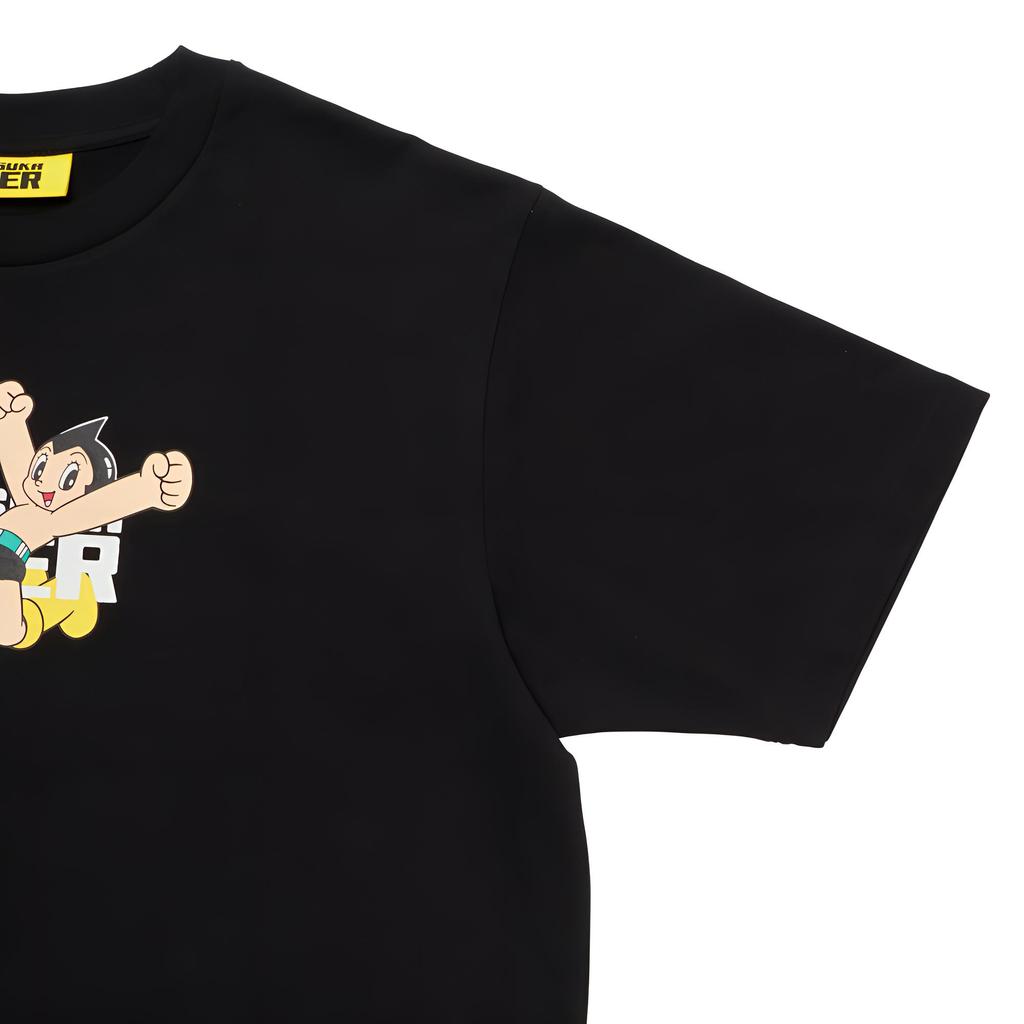 ONITSUKA TIGER X Astro Boy Graphic Casual Soft Short Sleeve T-Shirt Unisex T-Shirts Black 2183B519-001