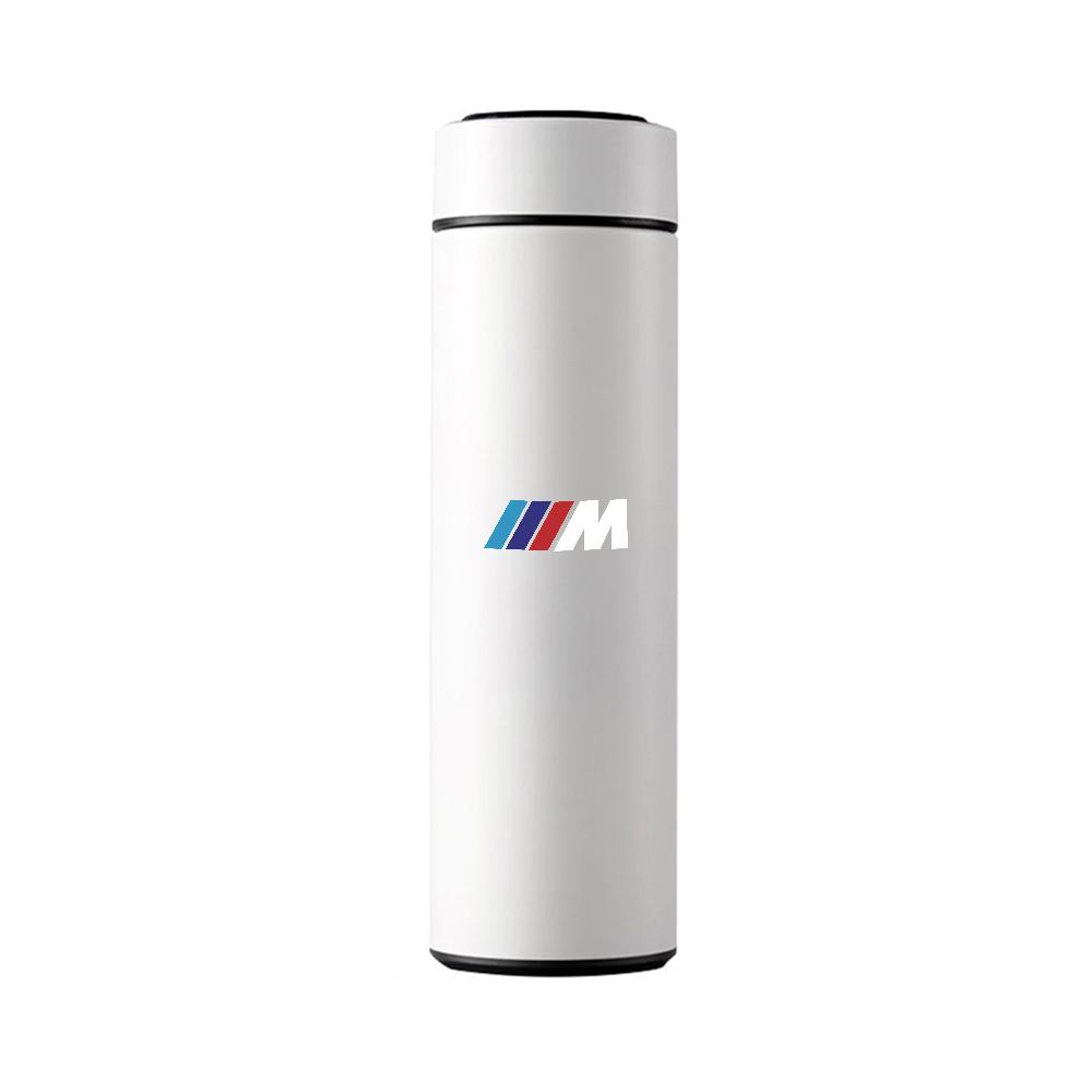 2025 Hot 1PC 500ml Car Stainless Smart Thermos Mug Intelligent Temperature Display Bottle For BMW M Performance E62 E70 E71 E83