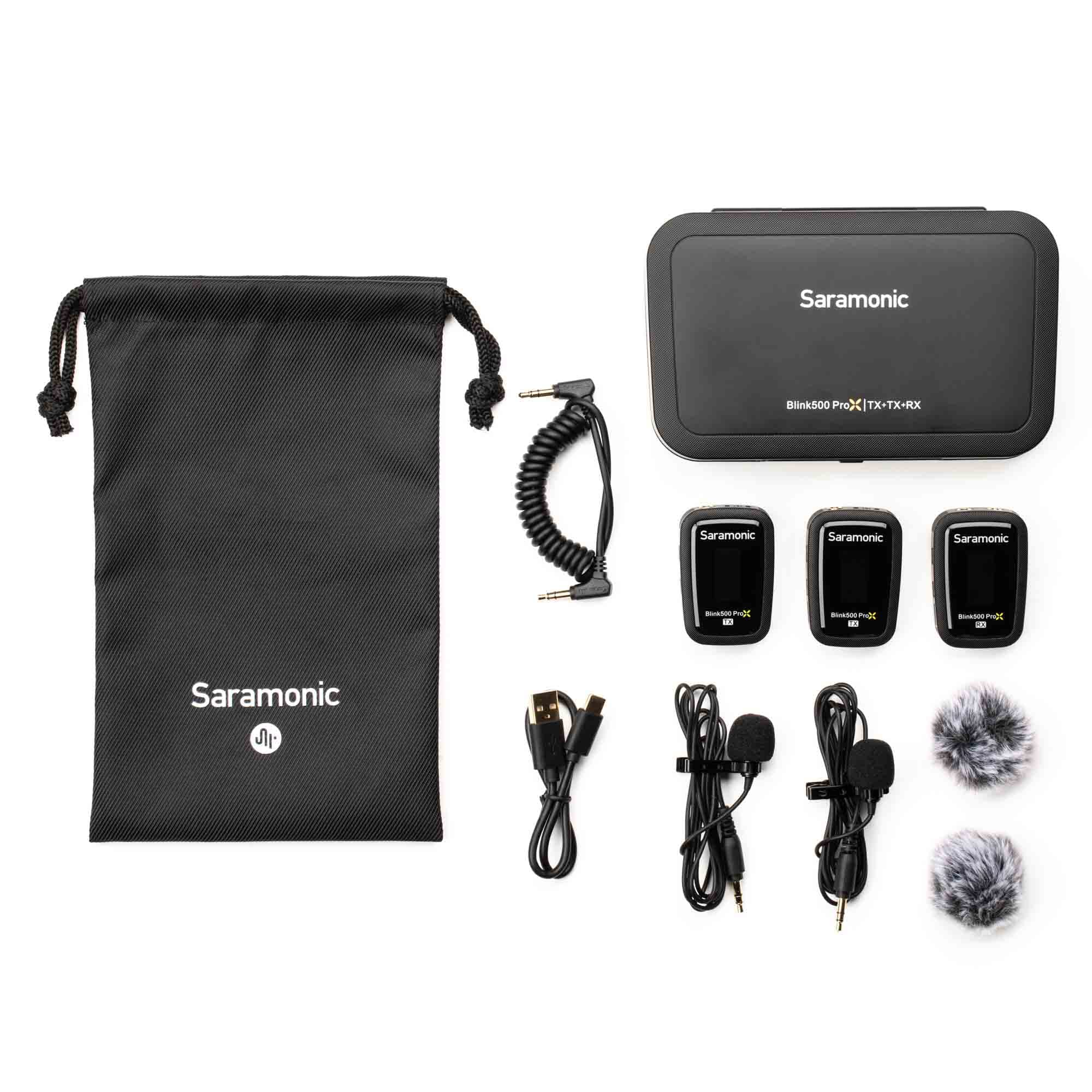 

Saramonic wireless microphone system system TX x 2 RX x 1 2.4G Blink500ProX-B2