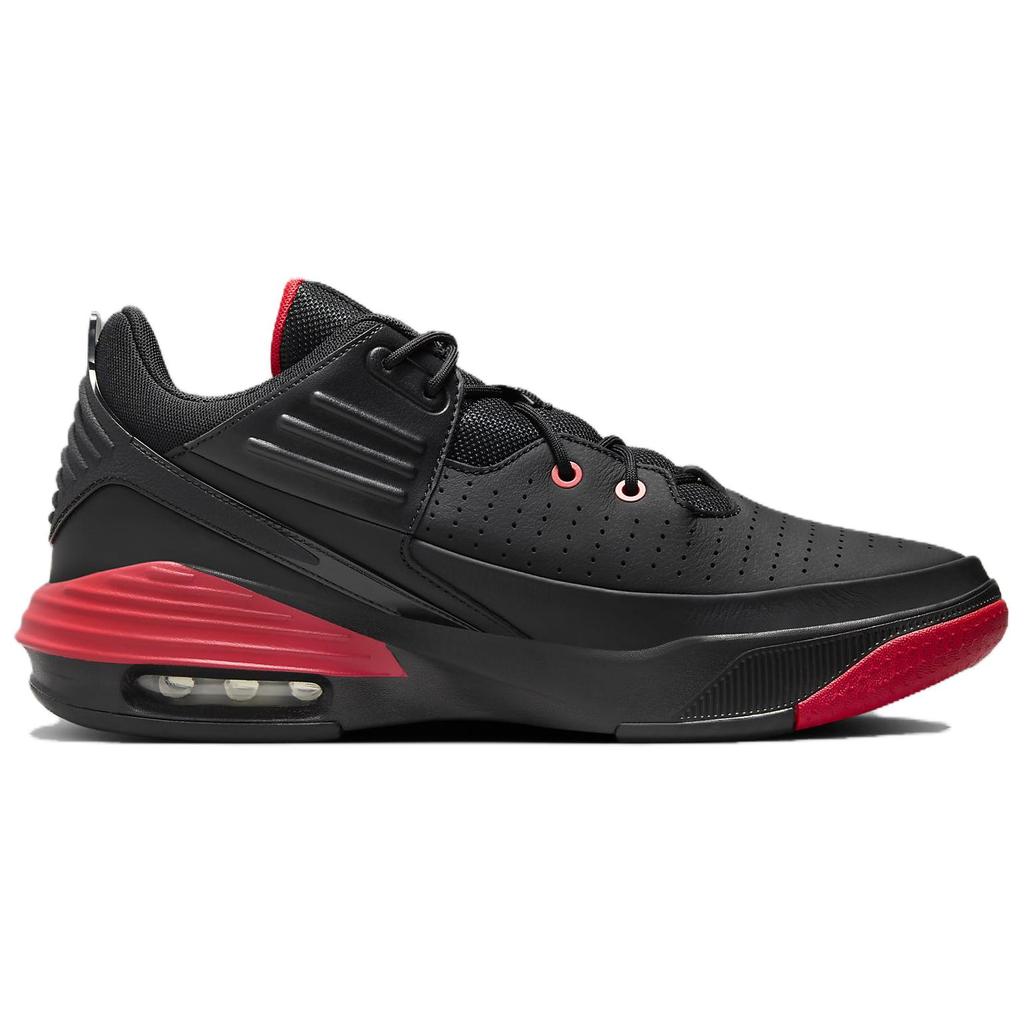 Air Jordan Max Aura 5 Bred Men Sneakers Black University-Red DZ4353-006