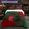 FC Augsburg FC Thema Beddengoed 3-delig Dekbedovertrek Set Decoratief Beddengoed Voor Tienerkamer Huisdecoratie