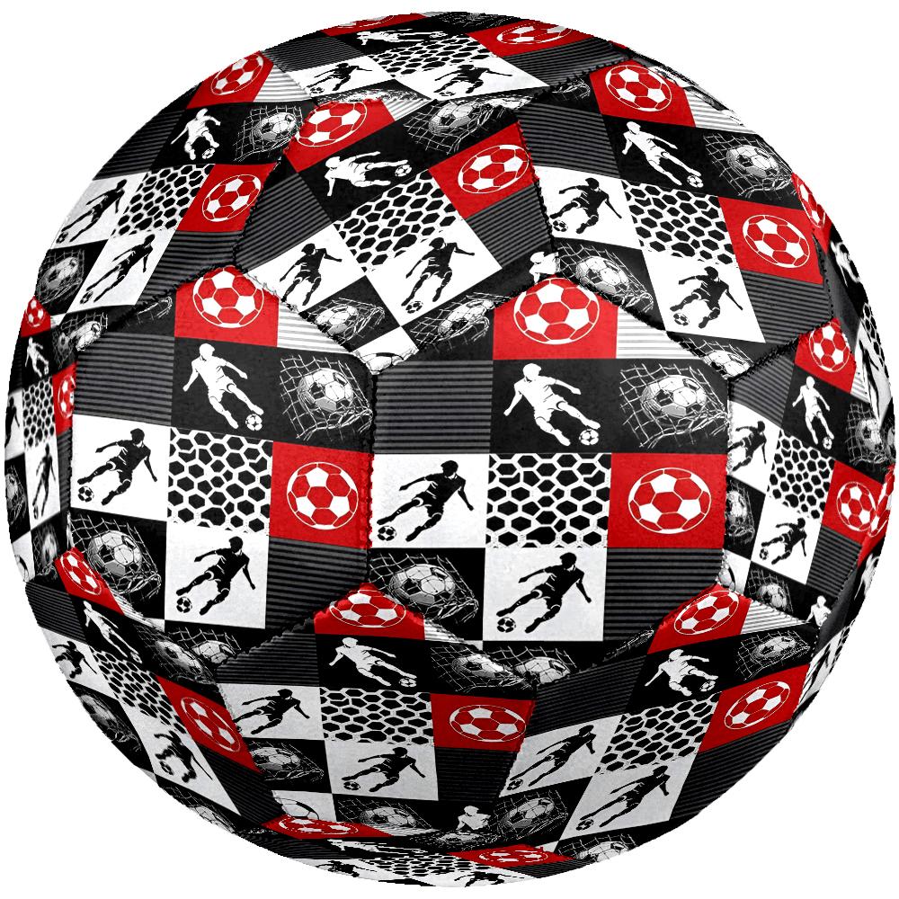 Fußball-Thema Größe 5 Fußball, Geeignet für Indoor- und Outdoor-Spiele, ein Geschenk für jeden geeignet.