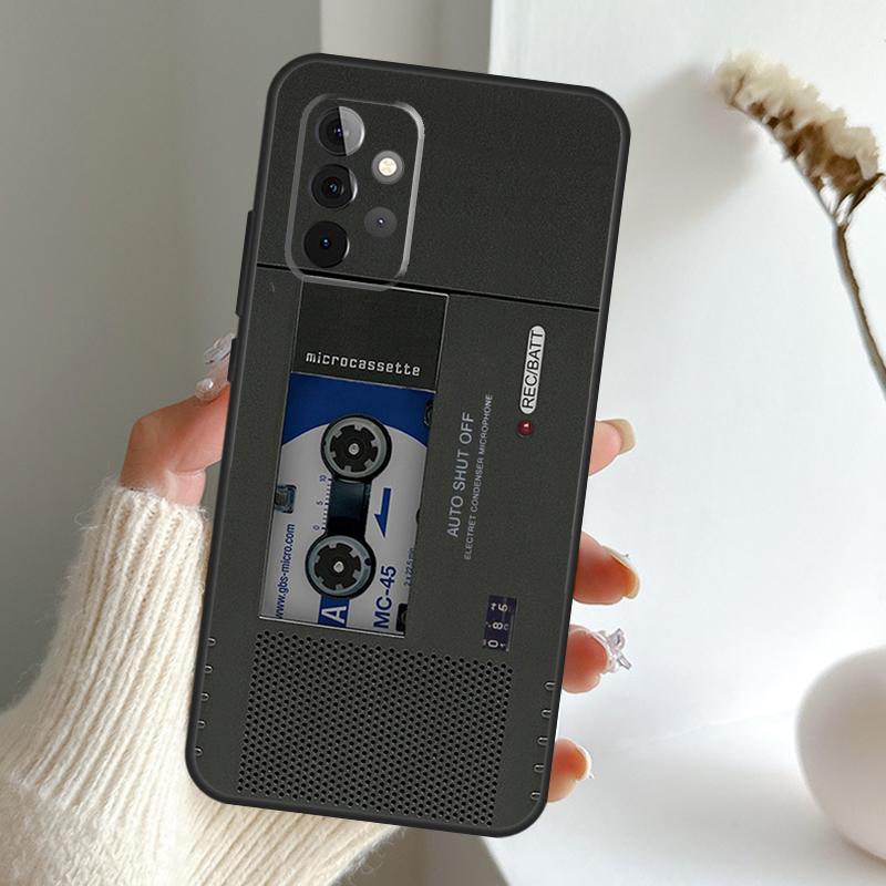 Retro Nostalgia Camera Case For Samsung Galaxy A16 A26 A36 A56 A55 A35 A15 A54 A34 A14 A52 A32 A12 A13 A33 A53 A17