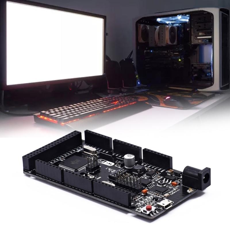 WiFi R3 ATmega2560 ESP8266 ATmega2560 32Mb Memory USB Ch340G for ATmega2560 Development Board Module Accessory