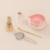 2/5/7pcs Bamboo Whisk Matcha Tea Set Ceramic Bowl Matcha Brewing Kit  Tea Accessories