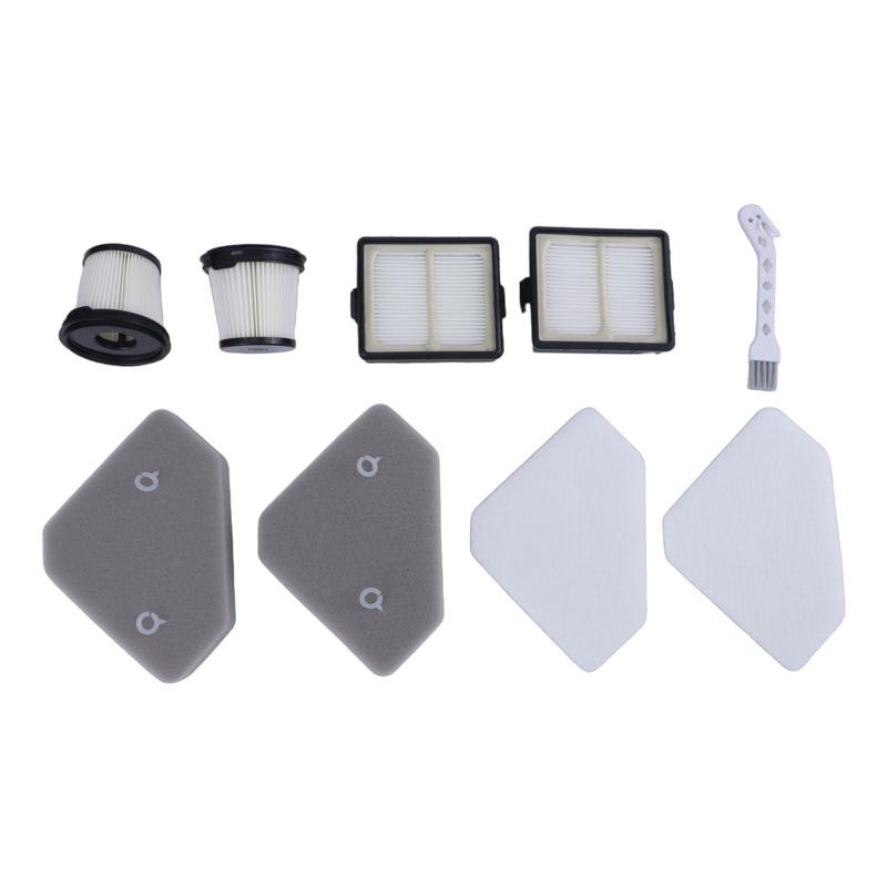 For Shark BU3523 BU3521 BU3120 Lightweight Cordless Upright Vacuum 9Pcs Washable Filter Kit Pre-Motor & Auto-Empty System Filter