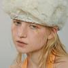 AWESOME NEEDS BOWL BERET_RIBBON_BLOOM CREAM